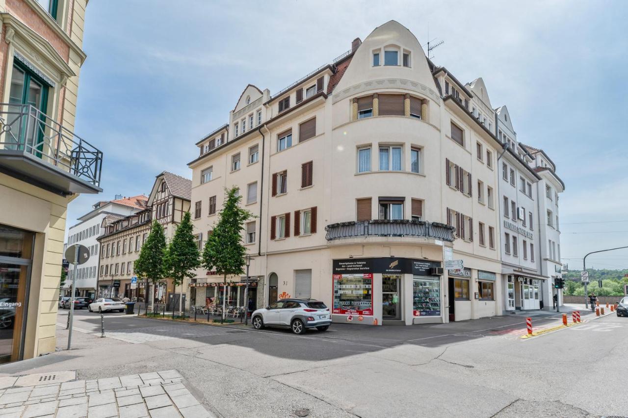 Krone - Es Bhf - 2Zi & 90M2 & 6Xprs - Balkon - 65"Tv & Netflix Apartment Esslingen am Neckar Exterior photo